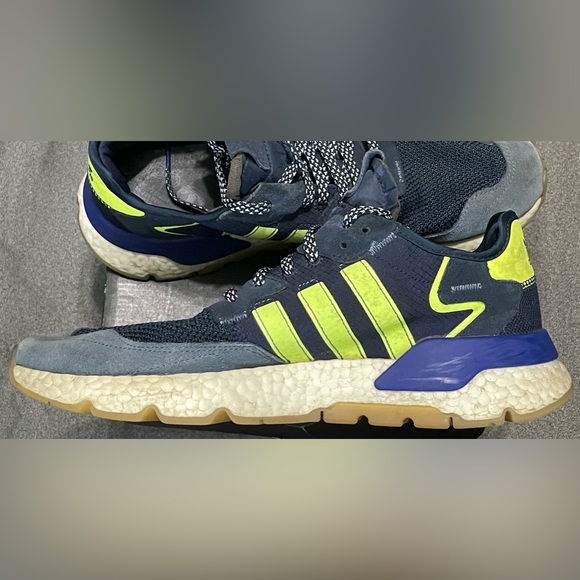 SOLD SOLD SOLD SOLD ADIDAS ORIGINAL NITE JOGGER C NAVY SOLAR YELLOW GUM - Picture 6 of 9